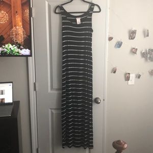Merona Striped Maxi dress
